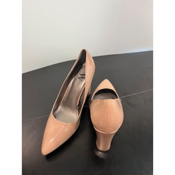 Worthington Patent Leather Nude High Heel Pumps - Size‎ 7.5 - Picture 1 of 12